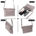thumbnail image 5 of Sunyuer Punk Style Rivet Small Square Shoulder Bag - Crossbody Commuter Handbag with Dual Pockets, Portable and Stylish, 5 of 6