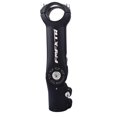 thumbnail image 1 of Eigraketly Elevador de altura ajustable para bicicleta de montaña, dispositivo para aumentar el manillar de bicicleta, accesorios para ciclismo al aire Ciclismo negro mate 28.6*31.8/90mm Eigraketly OD1094-03, 1 of 6