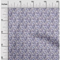 thumbnail image 2 of oneOone Cotton Cambric Medium Blue Fabric Floral Sewing Craft Projects Fabric Prints By Yard 56 Inch Wide, 2 of 4