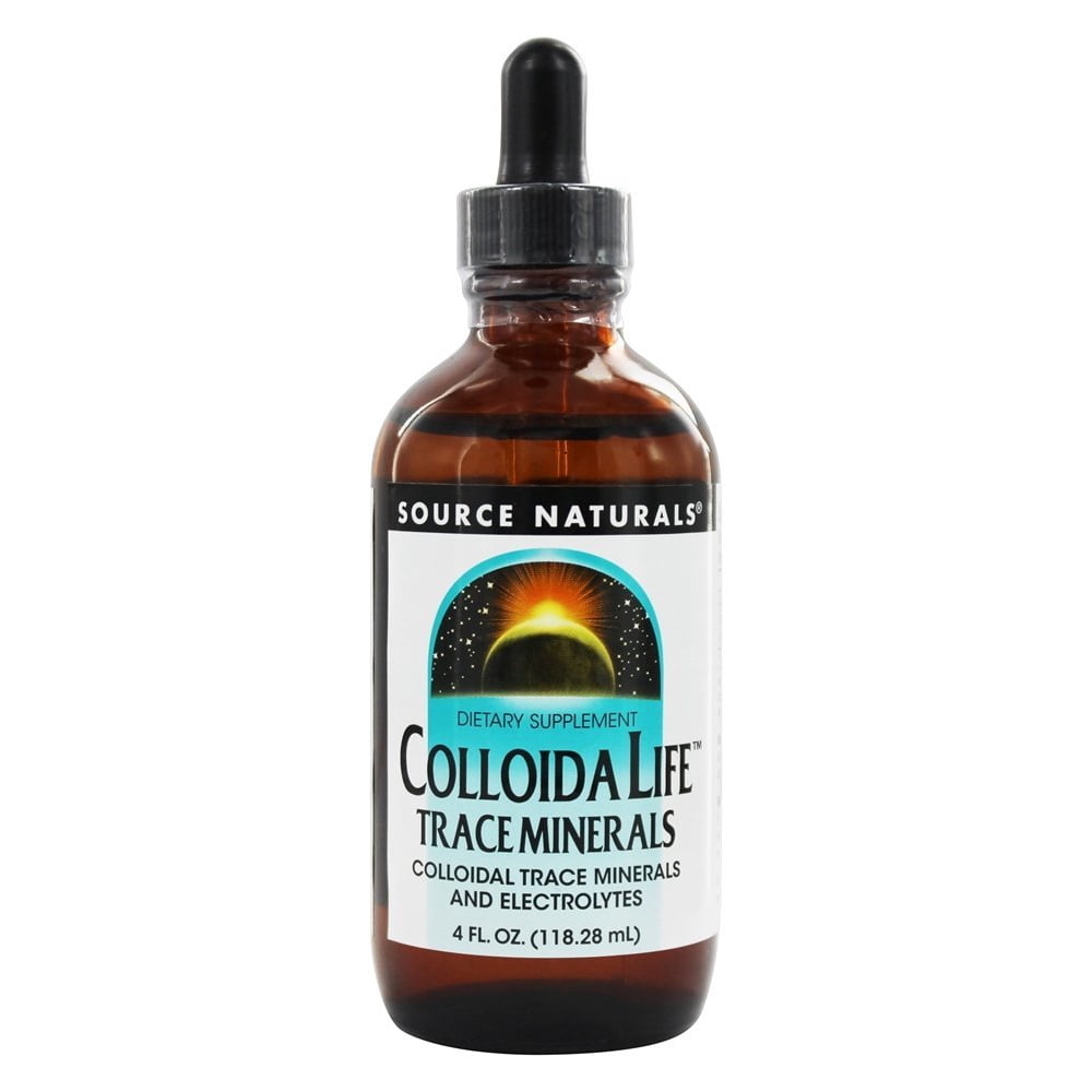 Source Naturals Colloidal Life Trace Minerals Liquid, 4 Fl Oz Walmart