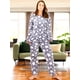 thumbnail image 2 of Pijama Afelpada Mujer Polar Pantalón Sudadera Unitalla, 2 of 5