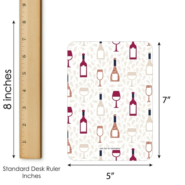 Big Dot of Happiness But First, Wine - Bingo Cards and Markers - Wine  Tasting Party Bingo Game - Set of 18 - Walmart.com