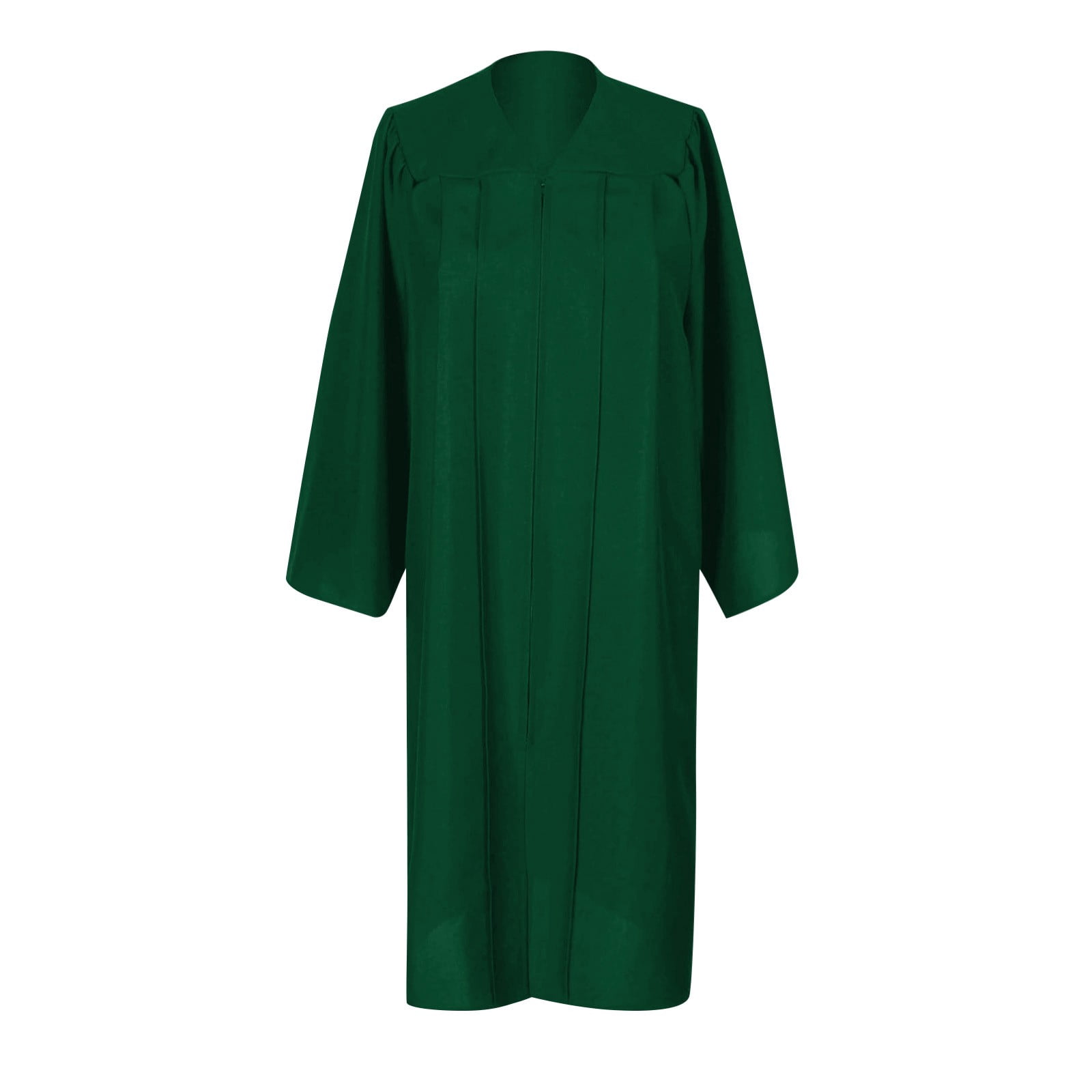 Mens Shirts Gifts for Men Unisex Choir Robes For Church Baptism Officiant Confirmation Costume,Graduation Gown Pastor &judges Robe Green Polyester XS