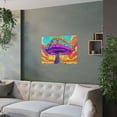 thumbnail image 3 of Abstract Psychedelic Manhattan Project Inspired Mushroom Cloud Poster Print, 3 of 3