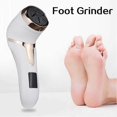 thumbnail image 3 of Electric Callus Remover with Digital Display & Vacuum Suction, Rechargeable Foot Scrubber for Home Spa & Travel White/, 3 of 5