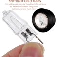 thumbnail image 2 of 10 pcs Crystal Clear Lense Oven Light Bulb Microwave Heat- Resistant Light Bulb for G8 120V ï¼ˆ 20W, 2 of 8