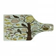 thumbnail image 1 of Garden Art Cutting Board, Layout of Botanical Elements on a Tree, Decorative Tempered Glass Cutting and Serving Board, in 3 Sizes, by Ambesonne, 1 of 2