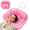 Pink, variant on RoamReady Inflatable Hair Washing Basin, with Pillow & Drain Hose for Bedridden Disabled Dreadlocks, Grey