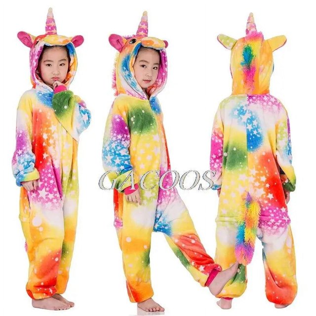 Kigurumi-Pijamas de dibujos animados para niños y niñas, ropa de dormir con capucha de Totoro, disfraz para fiesta de navidad