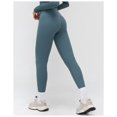 thumbnail image 4 of Pantalones de Yoga de cintura alta ajustados de lijado, pantalones deportivos for levantar la cadera y el vientre, pantalones deportivos for correr al aire libre, 4 of 7