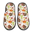 thumbnail image 1 of Balery Pantuflas de Casa de Felpa Silenciosas con Diseño Estampado, Zapatillas Cómodas Antideslizantes de Algodón para Interior-Large, 1 of 8