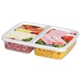 thumbnail image 3 of Ham and Cheese Slice Storage Container with Lid Plasutil | Preserves Freshness and Flavor of Cold Cuts | Reusable Food Storage Box Container BPA-Free, 3 of 4