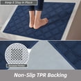 thumbnail image 5 of JAATOP Doormat Indoor 32"x 48", Non Slip Entryway Rugs Washable Welcome Mat for Inside, Front Door Mat for Entrance, Dirt Trapper, Navy, 5 of 10