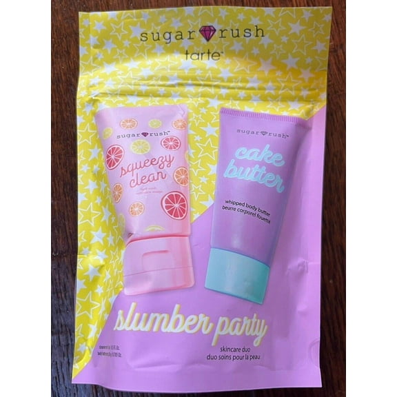 TARTE sugar rush slumber party skincare duo