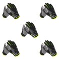 thumbnail image 3 of Naiovety 1 par de guantes de bicicleta unisex acolchados pantalla táctil térmica ciclismo camping montaña mano completa fitness ejercicio Verde 5Conjunto, 3 of 6