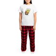 thumbnail image 4 of CafePress - Kawaii Zombie Women's Light Pajamas - Women's Short Sleeve Print T-Shirt and Pants Light Cotton Pajama Set, 4 of 7