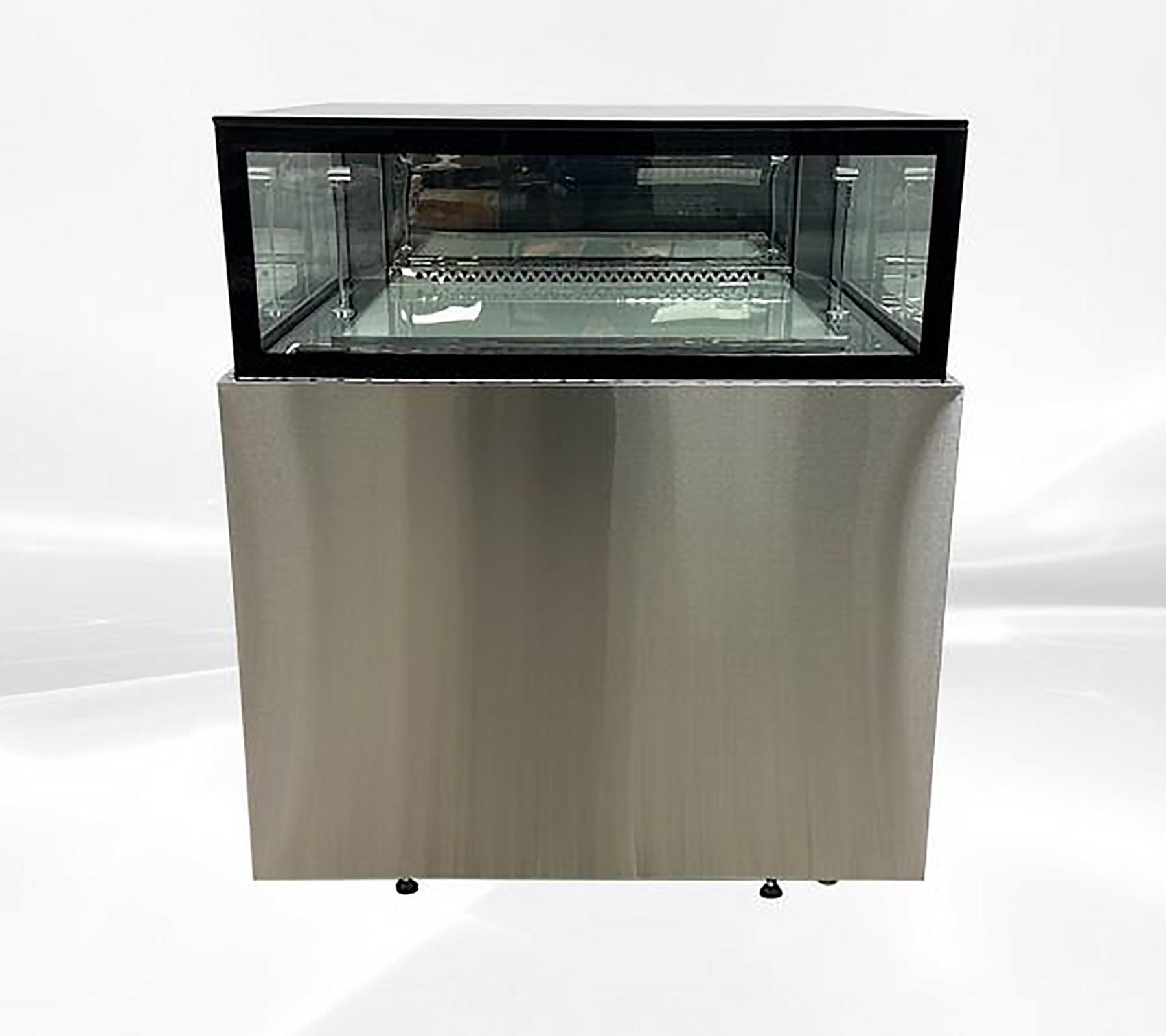 36" Luxury Commercial Refrigerated Bakery Display Case, Cake Showcase Refrigerator with LED Lighting, ETL Certified