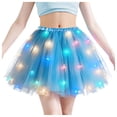 thumbnail image 2 of Wowcloth Women's Chiffon Tutu Skirt with LED Lights, Stretch Fabric for Ballet, Cosplay and Party Performance, 2 of 4
