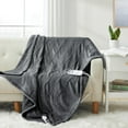 thumbnail image 5 of Peace Nest 50" x 60" Electric Heated Throw Blanket with 10 Heating Levels & 1- 8H Auto-off, Machine Washable Double Side Flannel, 5 of 5