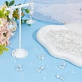 thumbnail image 4 of 1 Box 20Pcs Earring Clips 925 Sterling Silver Plated Clip-on Non-Pierced Earrings Findings with Plastic Pearl and Loop 20Pcs Silicone Pads for DIY Earring Jewellery Making 925 Sterling Silver, 4 of 5
