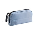 thumbnail image 2 of Hyknon Large Capacity Pencil Case Pen Pouch, Multi-layered Pencil Holder with Handle, Stationery Bag with Zipper, Portable Pen Pouch for Women Adult, Durable Storage Organizer for College, Blue, 2 of 6