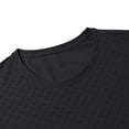 thumbnail image 6 of Coorders George Mens Performance Tee, Lightweight Moisture Wicking T-shirt‌ With Short Sleeve, Black, Size XXL, 6 of 9