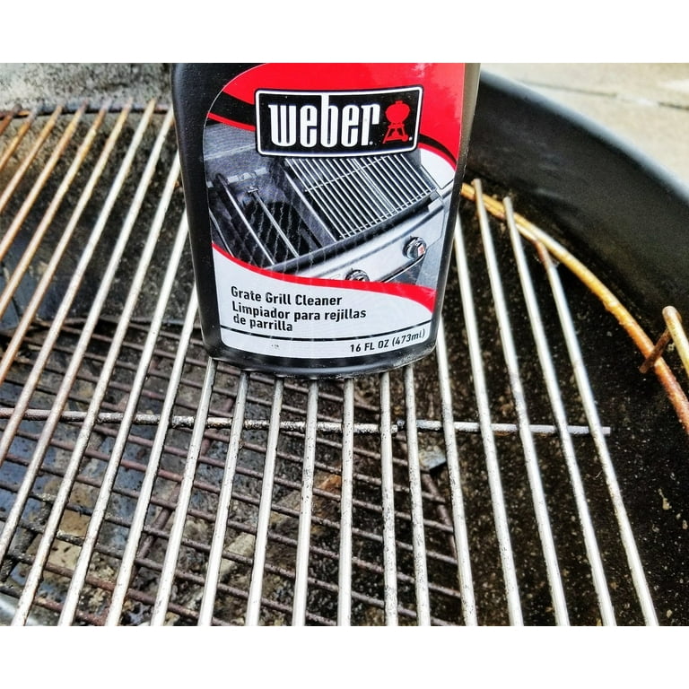 Weber top grill cleaner