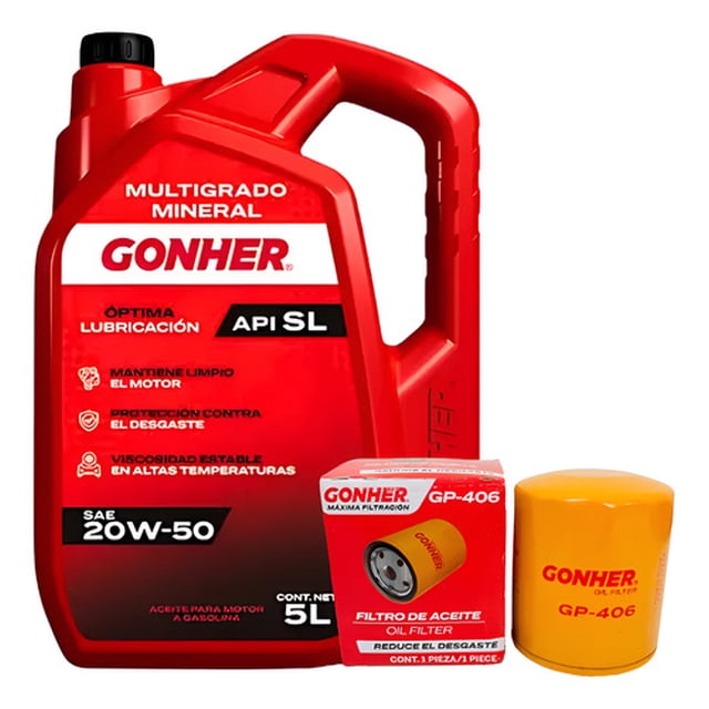 Kit Cambio Aceite Chevrolet Spark 2011 2012 2013 L4 1.2 L