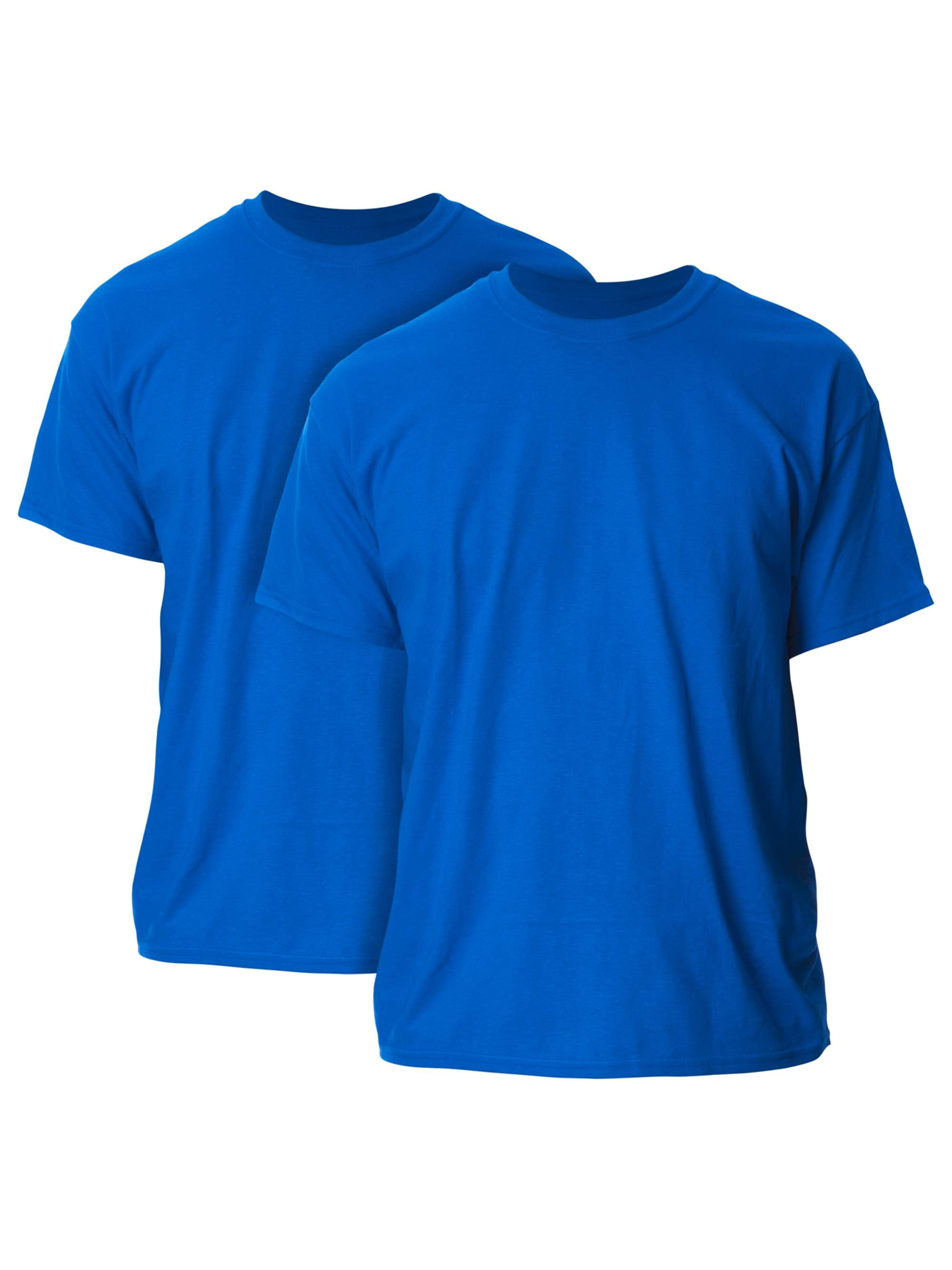 Gildan Mens Ultra Cotton Adult T-Shirt with Pocket 2-Pack