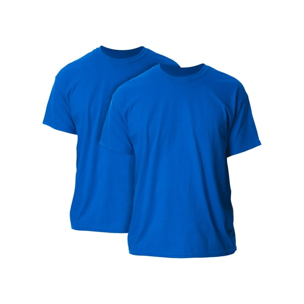Touhou Slordig Concurrenten Gildan Mens and Big Mens Ultra Cotton T-Shirt, 2-Pack, up to size 5XL -  Walmart.com