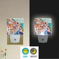 thumbnail image 2 of Yayeee LED Night Light for The Home Plug in With Light Sensors 2 Pack, Abstract Painting, 2 of 6