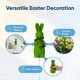 thumbnail image 4 of Simulated Moss Easter Bunny Bow Floral Foam Arranger for Vase Centerpieces 1-Pack, 4 of 6