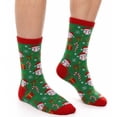 thumbnail image 5 of SAWOBUUN Funny Socks for Men Novelty Crazy Holiday Cozy Cotton Winter Christmas Socks, 5 of 6