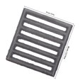 thumbnail image 2 of unbranded De Hierro Fundido Resistente Para Chimenea Y Con Rectangular Negro, 2 of 6