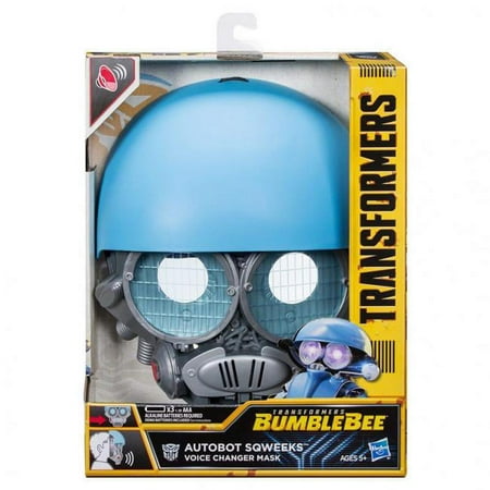 Hasbro HSBE1757 Transformers Bumblebee RP Sqweeks Voice Mask Toy - Set of 2