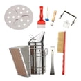 thumbnail image 1 of Almencla 8 Pieces Beekeeping Tool Set PP Beekeeping Equipment for Beekeepers Farm, 1 of 8