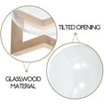 thumbnail image 4 of Miangastore Chinchilla Dust Glass Planter Transparent For Home Decor Indoor Decoration 1 Set, 4 of 8