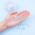 thumbnail image 3 of 1Set Elite about 1113 pcs 6 Sizes (2.5mm 4mm 5mm 6mm 7mm 8mm) No Holes/Undrilled Imitated Round Acrylic Pearl Beads for Vase Fillers Wedding Party Home Decoration Light Blue, 3 of 8