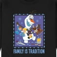 thumbnail image 3 of Frozen 2 - Olaf Family Is Tradition - Adult Crew Fleece, 3 of 5