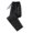 Black, variant on ZHOGXU Womens Sweatpants Drawstring Elastic Waist Solid Color Comfortable Fashion Sports Trousers For Casual Daily Wear Black L