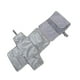 thumbnail image 3 of Cambiador de pañales para bebé, impermeable, portátil, plegable, con correas para colgar, color gris, 3 of 14