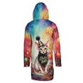 thumbnail image 2 of Hello 2025 Sphynx Celebrates Happy New Year Firework Balloon All Over Print 3D Hooded Duffle Toggle Coat Cat Lover Kitten Owner Gifts Idea - 02024, 2 of 6