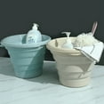 thumbnail image 4 of Collapsible Bucket,Cleaning Bucket Mop Bucket Folding Foldable Portable Small Plastic Water Supplies, 4 of 4