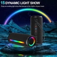 thumbnail image 4 of Altavoz Bluetooth KingSom portátil con luces a prueba de agua, 4 of 7