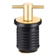 thumbnail image 2 of Tapón de drenaje para embarcaciones, apto para orificios de 3/4" o 1-1/4", con mango en T, ajustable. Latón 19mm, 2 of 9