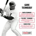 thumbnail image 2 of Franklin Sports MLB Freeflex Baseball Batting Gloves - Gray/Black - Youth X-Small - Pair, 2 of 7