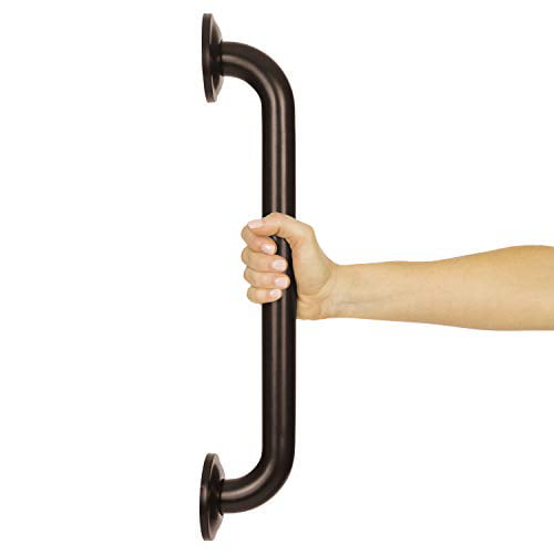 Hiendure Home Care 14 Inches Grab Bar Concealed Mounting Titanium Gold Finish