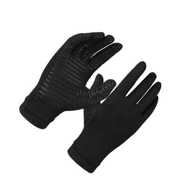 Guantes de Fitness Wosthever 1 par de fibra de cobre antideslizantes transpirables