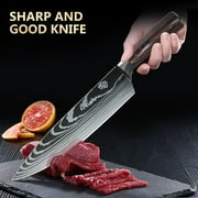 5-piece knife set professional chef knife set with gift box, high carbon stainless steel, perfect for home or restaurant holiday gifts