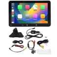 thumbnail image 2 of 7 Inch HD Double Din Car Stereo, BT 5.0  Touch Screen  and  Auto Automatic Multimedia Player with Reverse Camera for All Vehicles, 2 of 8